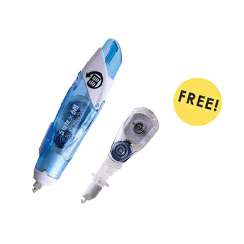 Undo 5mmx6m Retractable Correction Tape 12pcs (with FREE refill) •  OfficeMoTo Online Shop Philippines