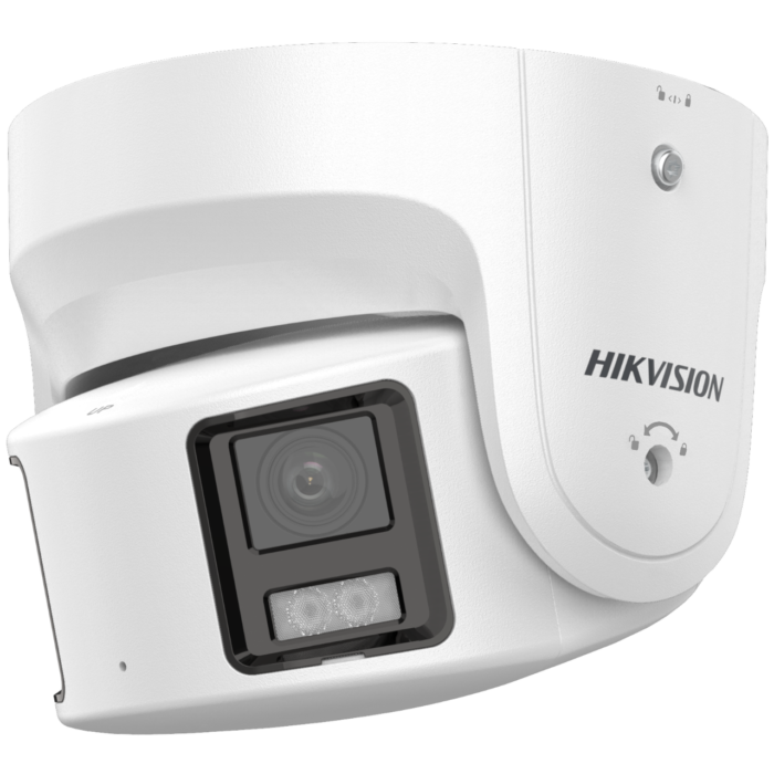 Hikvision DS-2CD2387G2P-LSU/SL 8MP Panoramic ColorVu Turret Camera 4mm Dual Lens