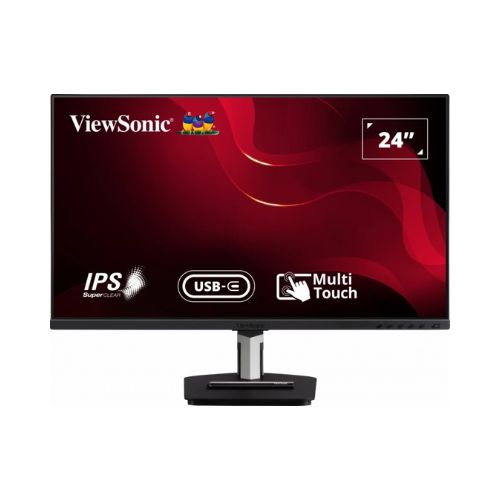 ViewSonic TD2455 (24” In-Cell Touch Monitor with USB Type-C Input and Advanced Ergonomics)