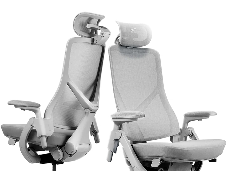 TTRacing Aeroflex Ergochair - Ashy Grey - Image 2