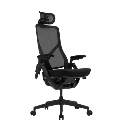 TTRacing AIRFLEX Ergochair - Graphite  Black