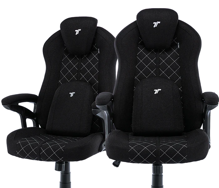 TTRacing Duo V4 Pro Air Threads Fabric Gaming Chair - Dawn - Image 2