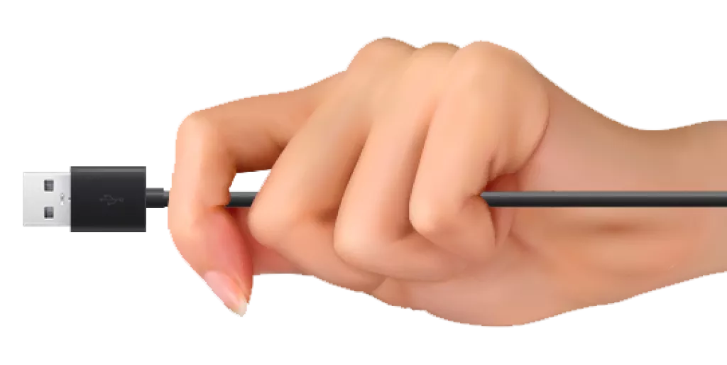 Rapoo EV200 SILENT Ergonomic Wired Mouse - Image 4