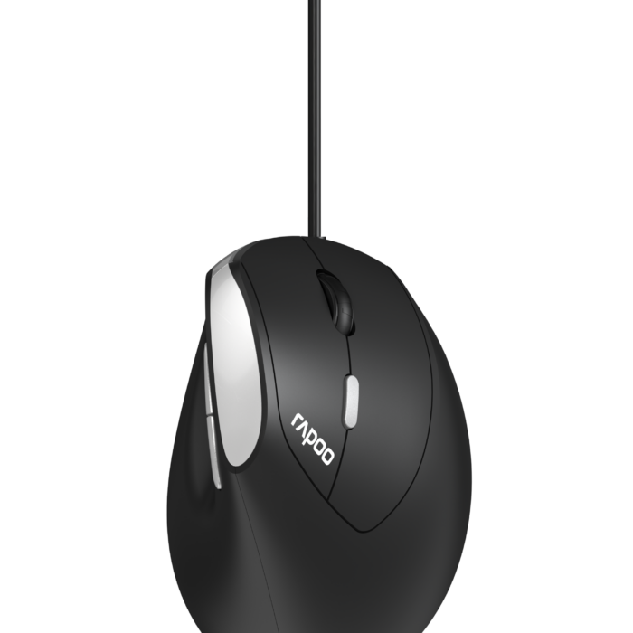 Rapoo EV200 SILENT Ergonomic Wired Mouse