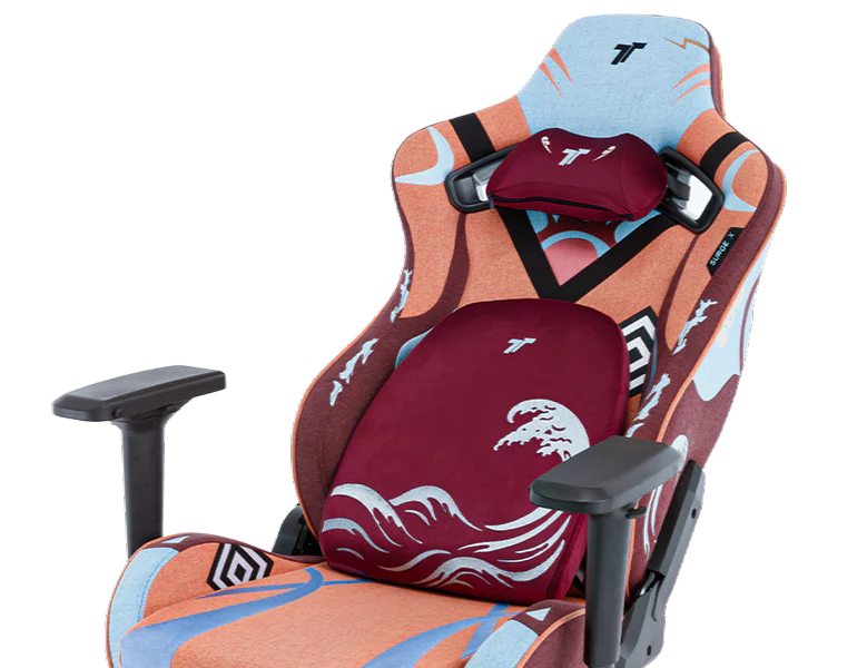 TTRacing Surge X Air Threads Fabric Gaming Chair - Jinbe Edition - Image 3