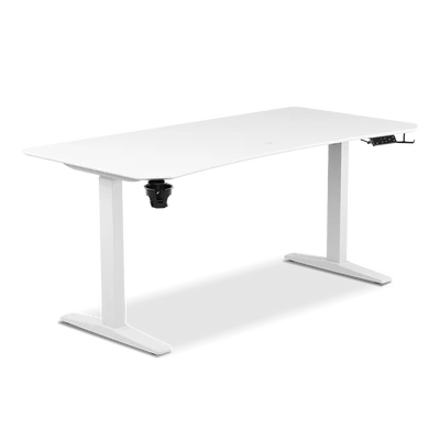 TTRacing Titus X Smart Standing Desk - White  (Table Top 1.4M and Frame-White 1.2m-1.8M)