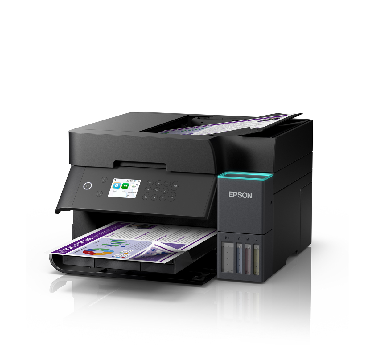 Epson EcoTank L6370 A4 Wi-Fi Duplex All-in-One Ink Tank Printer - Image 3