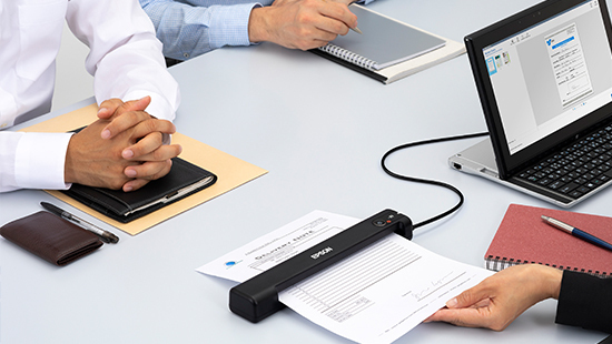 Epson WorkForce ES-50 Portable Sheetfed Document Scanner - Image 2