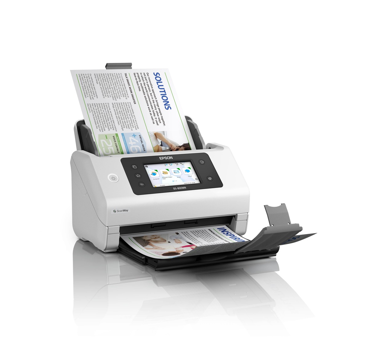 Epson WorkForce DS-800WN A4 Duplex Sheet-fed Document Scanner - Image 3