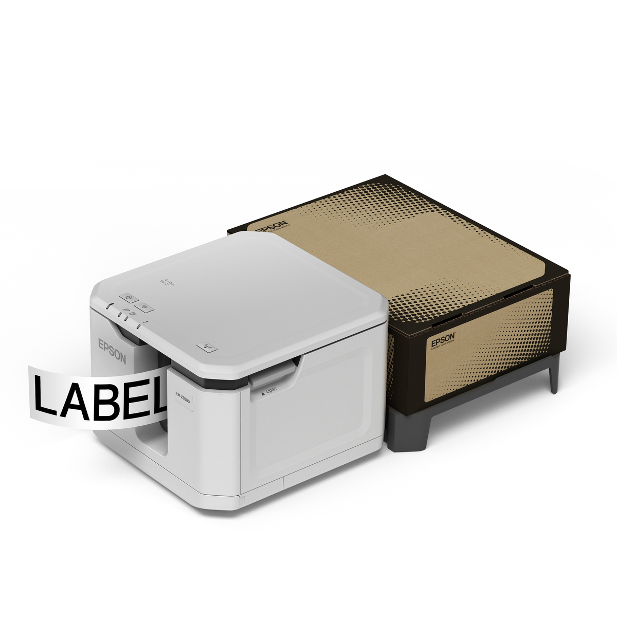 Epson LabelWorks LW-Z5000WA Bulk Roll Label Printer - Image 2